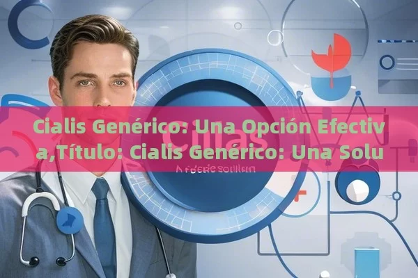 Cialis Genérico: Una Opción Efectiva,Título: Cialis Genérico: Una Solución Efectiva