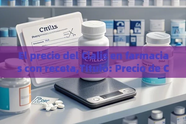 El precio del Cialis en farmacias con receta,Título: Precio de Cialis en Farmacia con Receta