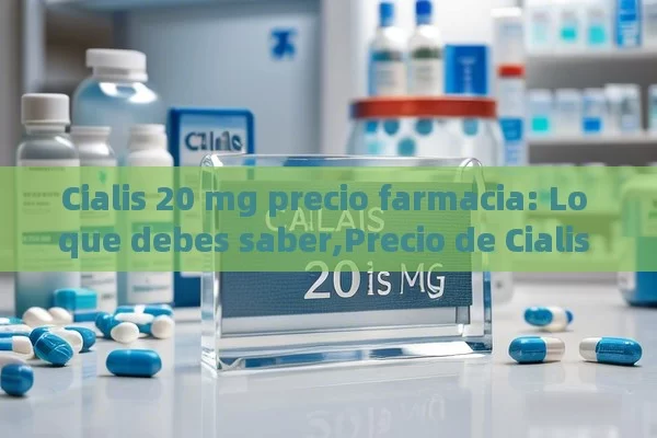 Cialis 20 mg precio farmacia: Lo que debes saber,Precio de Cialis 20 mg en la farmacia: Todo lo que necesitas saber