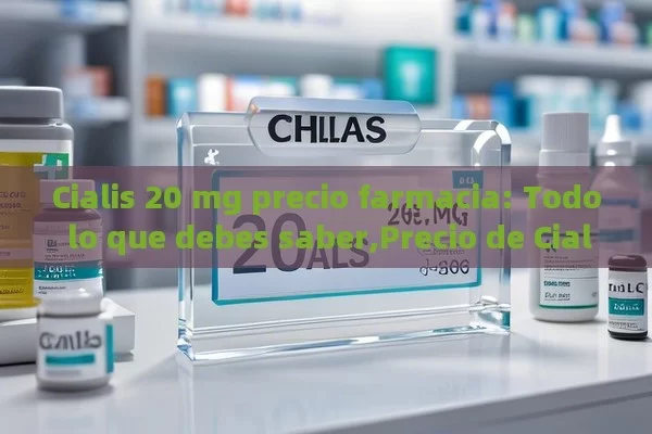 Cialis 20 mg precio farmacia: Todo lo que debes saber,Precio de Cialis 20 mg en la farmacia: ¿Cuánto debes esperar pagar?