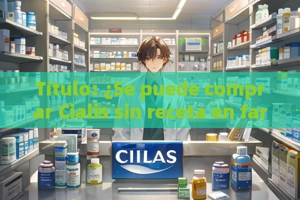 Título: ¿Se puede comprar Cialis sin receta en farmacias físicas?,¿Se puede comprar Cialis sin receta en farmacias físicas?