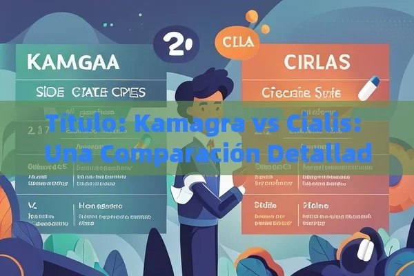 Título: Kamagra vs Cialis: Una Comparación Detallada,Kamagra vs Cialis: ¿Cuál es el Mejor para Ti?