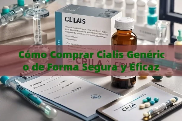 Cómo Comprar Cialis Genérico de Forma Segura y Eficaz