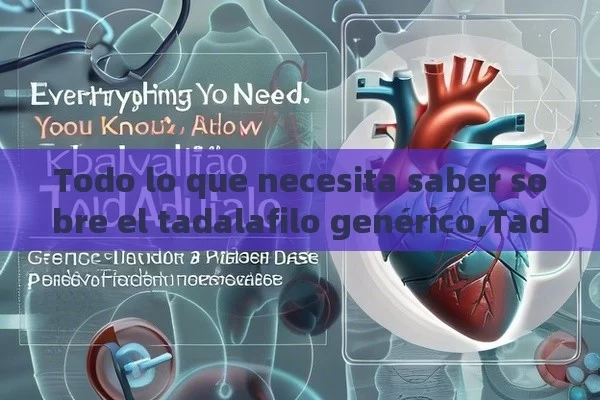 Todo lo que necesita saber sobre el tadalafilo genérico,Tadalafilo Genérico: Una Revolución en la Medicina de Prevención y Tratamiento de la Enfermedad del Corazón