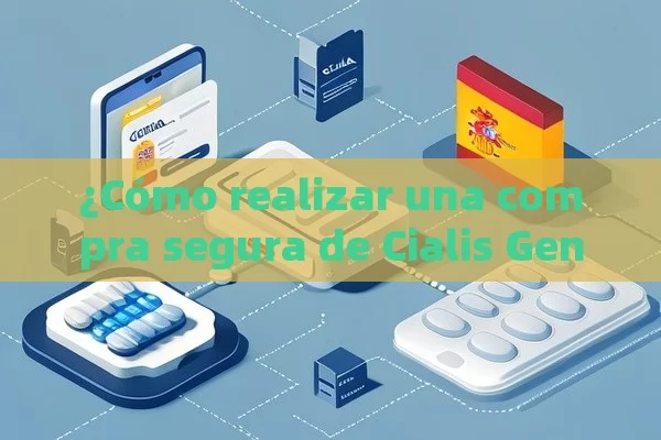 ¿Cómo realizar una compra segura de Cialis Genérico?,Guía Completa: ¿Cómo Comprar Cialis Genérico Seguro en España?