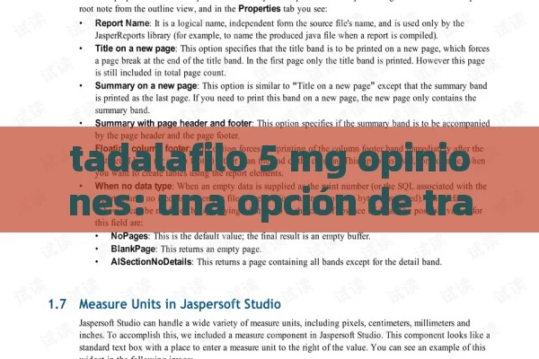 tadalafilo 5 mg opiniones: una opción de tratamiento de la disfunción eréctil que aumenta la confianza - 